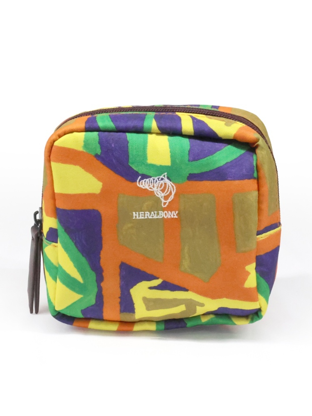 JAL Japan Airlines x HERALBONY Amenity Kit Pouch — Colorful Art Design